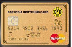 borussia dortmund card gold
