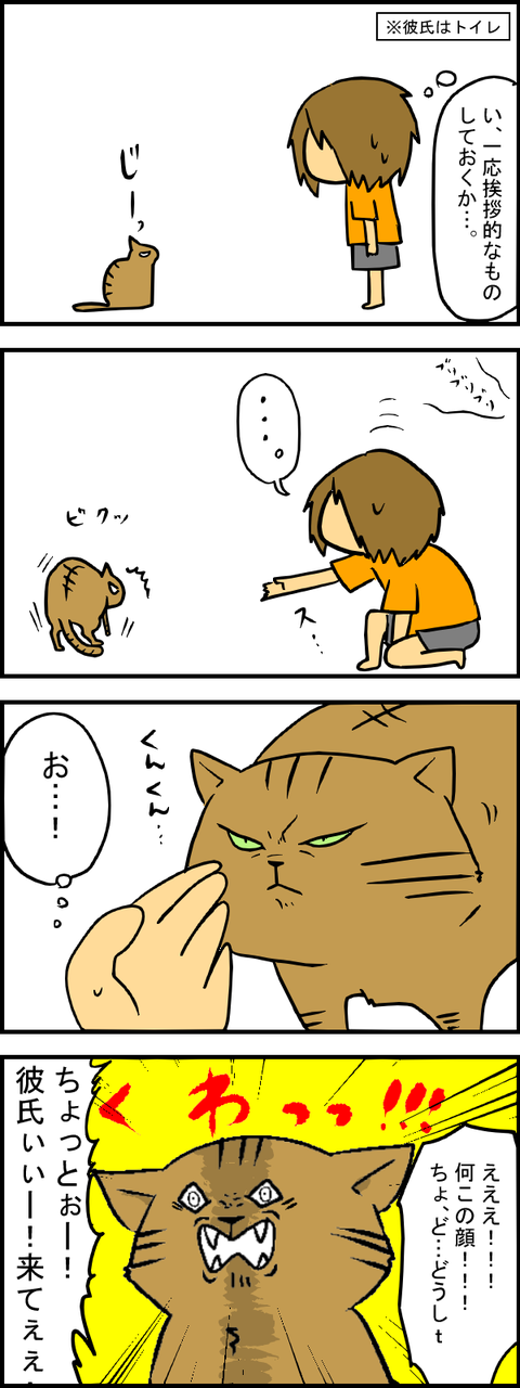 ぶーちゃん初対面2