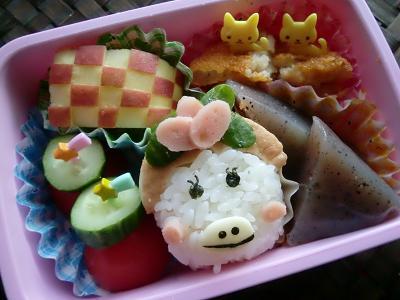 はなかっぱ ももかっぱデコ弁当 140 わんたるママの宝探し はなかっぱ ももかっぱデコ弁当 140 わんたるママの宝探し