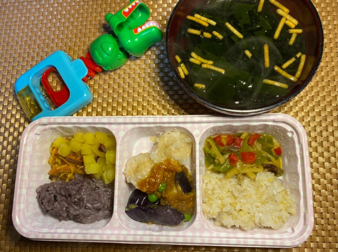麻婆ナスとえびシューマイ