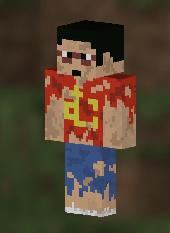 マックスむらいのマイクラスキン ノーマル 炎上 山 作ってみたよ ものちゃんマイクラスキン作成配布所