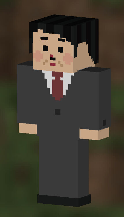 いらすとや風のマイクラスキン 男性スキン 女性スキン おじさんスキン ものちゃんマイクラスキン作成配布所