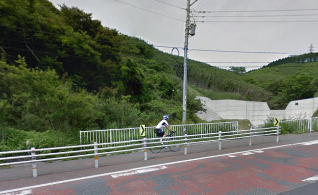 ストリートビューで見つけたロード乗り