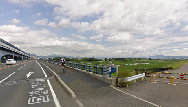 ストリートビューで見つけたロード乗り