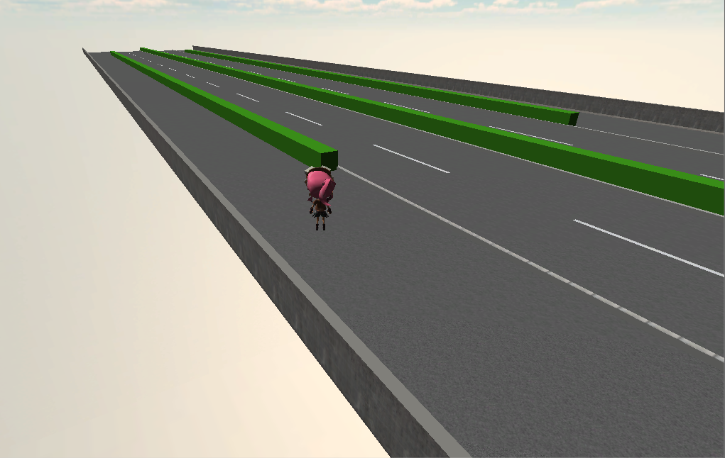 道路を作ってみた Wantaro3000のunity