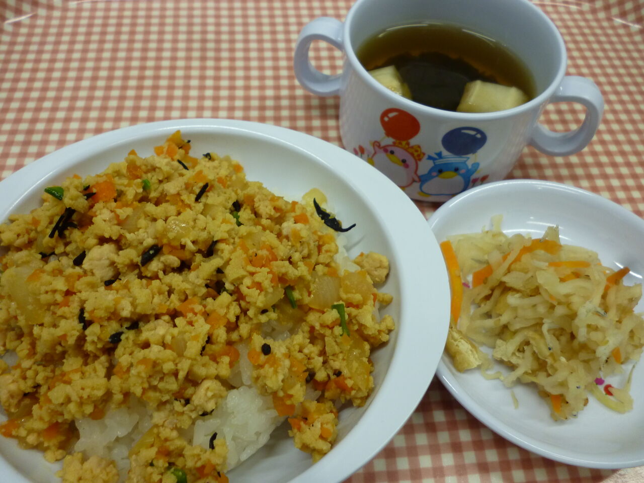 2歳リクエストランチ わんわん日記