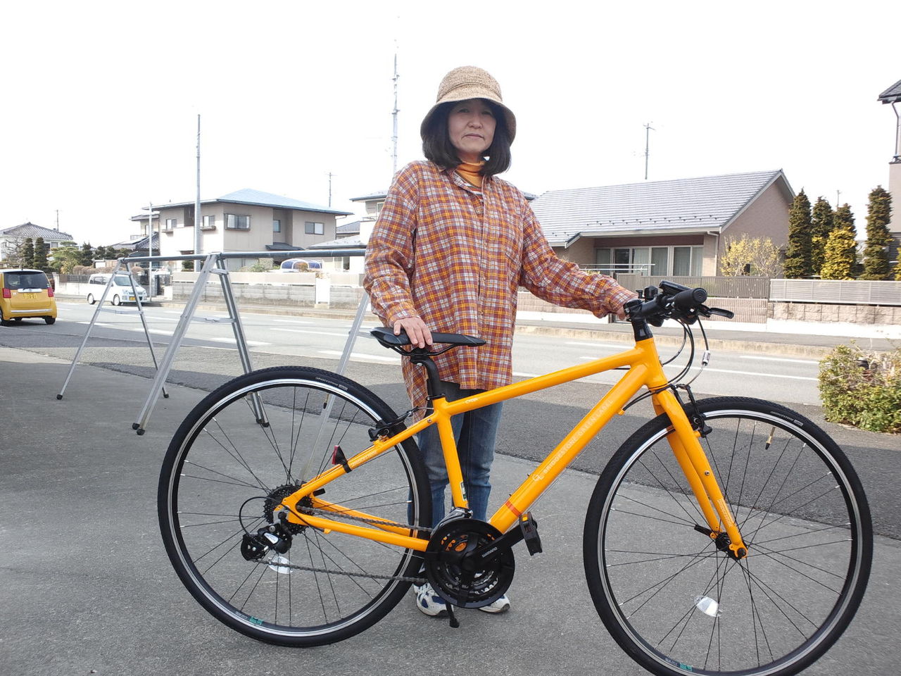 中古品】BRIDGESTONE CYLVA F24 ブリヂストン シルバF24 24速 イエロー