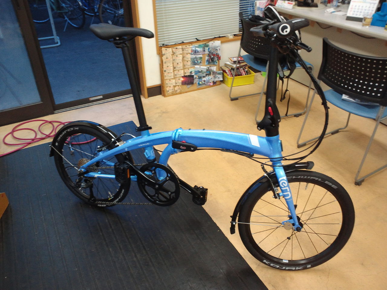 TERN VERGE N8 ライトブルー : サイクルショップ ワラガイ