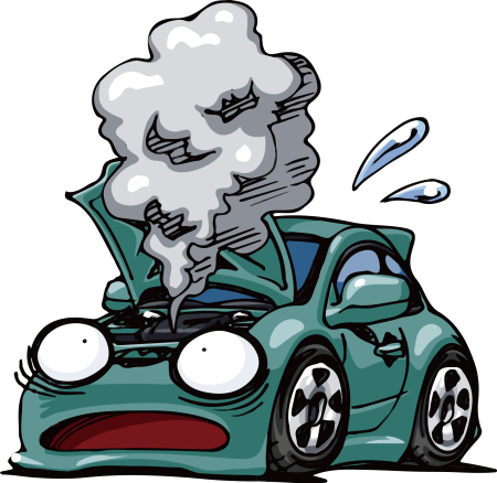 ヤバい 車のエンジンルームから 白い煙 出てるんだが 結果ｗｗｗｗｗｗ ワロリンチョ