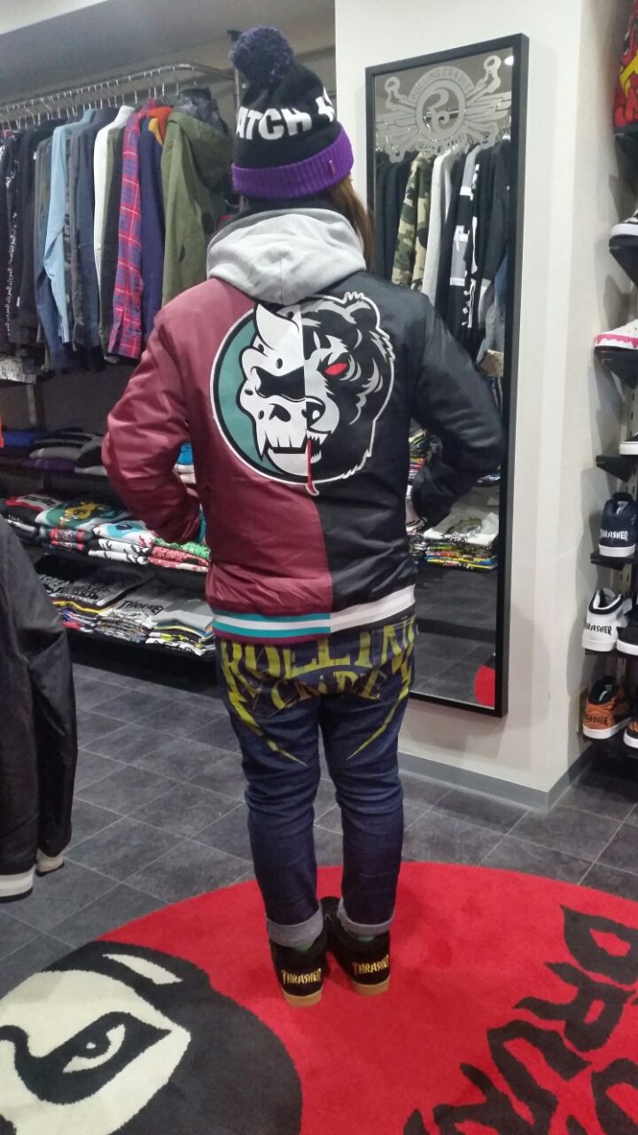 MISHKA(ミシカ）スタジャン！メンズコーデ☆レディースコーデ