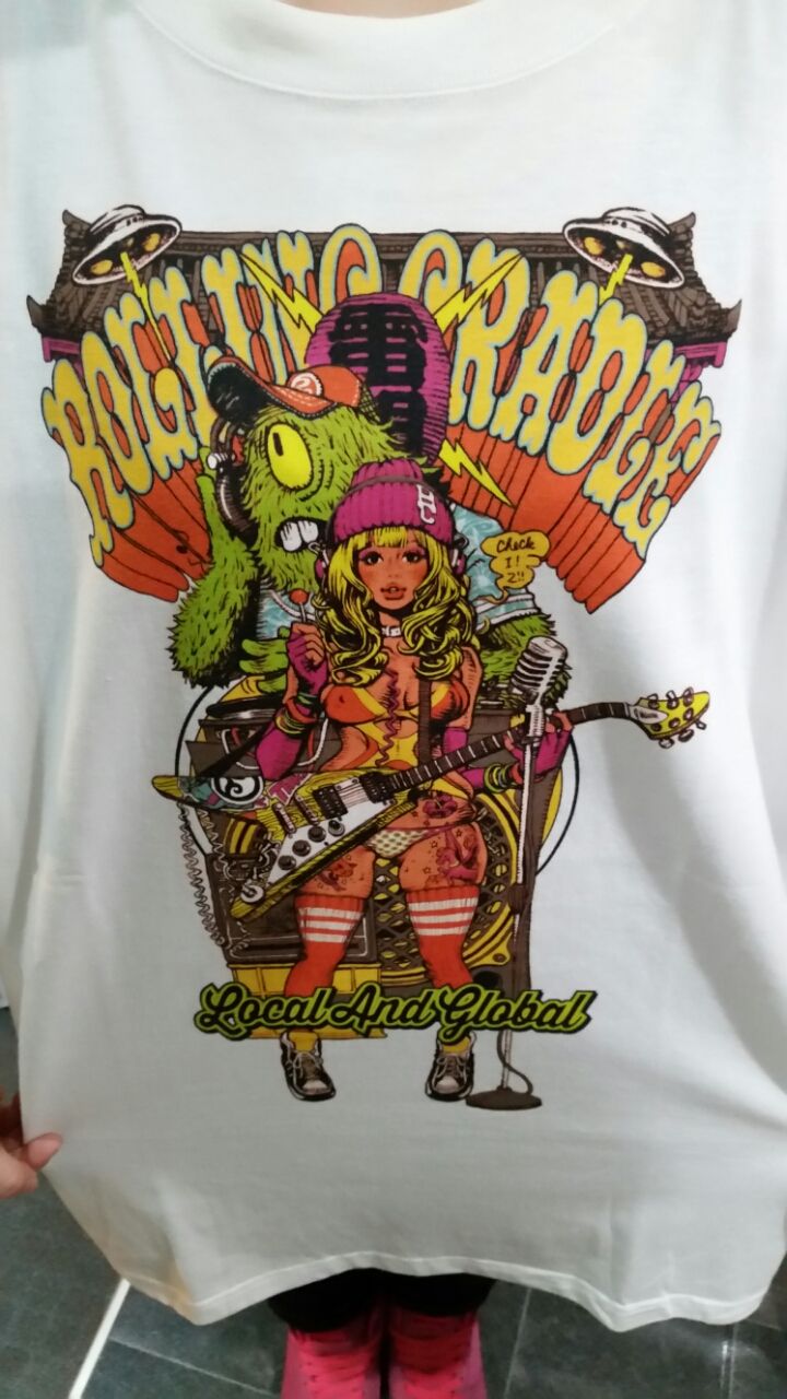 ローリングクレイドル ロッキンジェリービーン コラボ レアTシャツ L