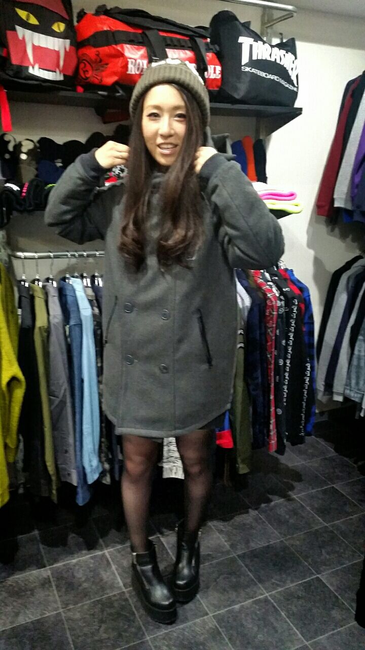 【希少】 棘！棘！棘！！ PUNK DRUNKERS トゲトゲダッフルコート 棘！！注意！！ パンクドランカーズ【PUNK DRUNKERS】 トゲトゲ