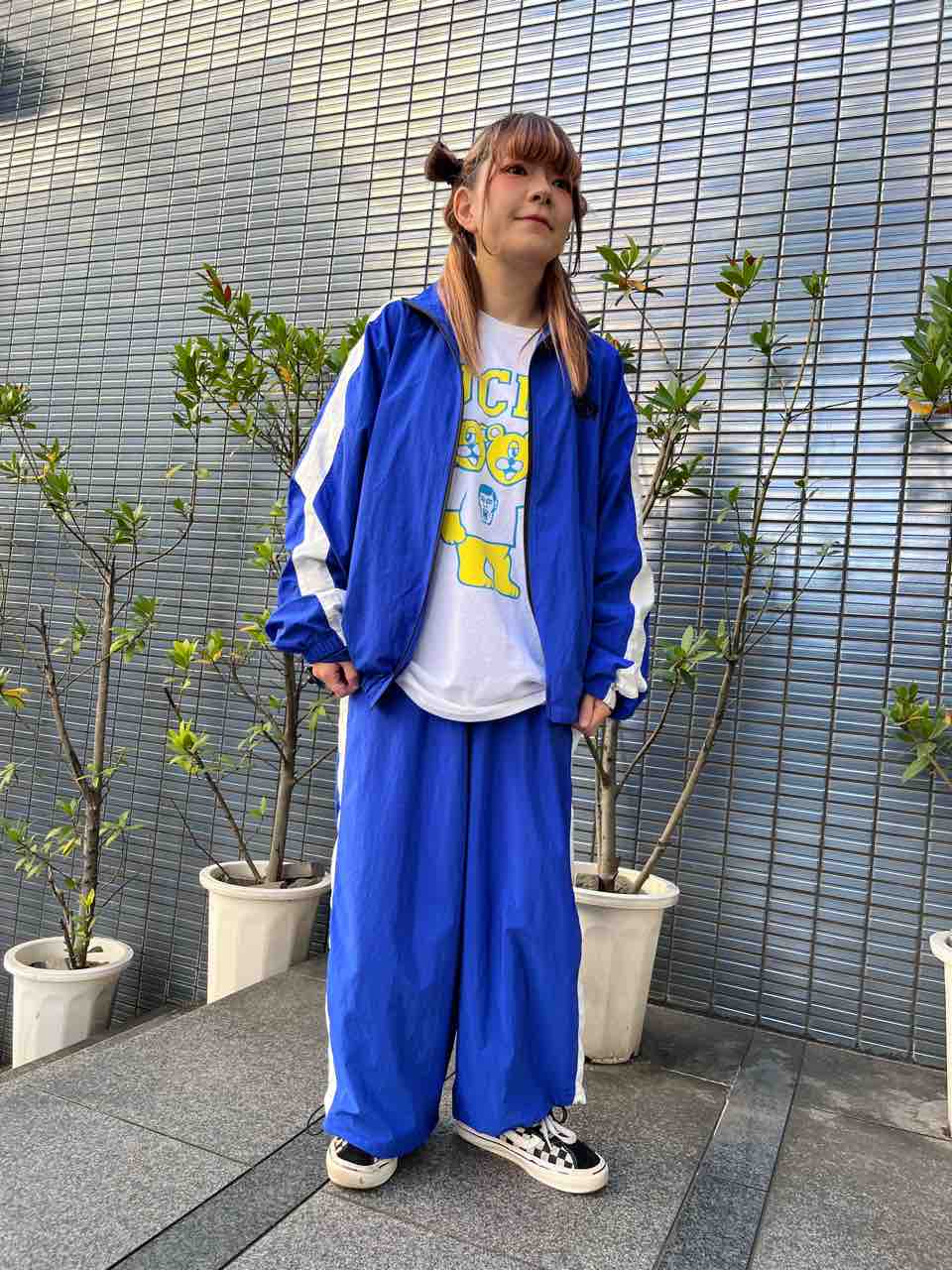 【ローリングクレイドル】ナイロンジャケット＆ワイドパンツ セットアップ ローリングクレイドル】ナイロンジャケット＆ワイドパンツ
