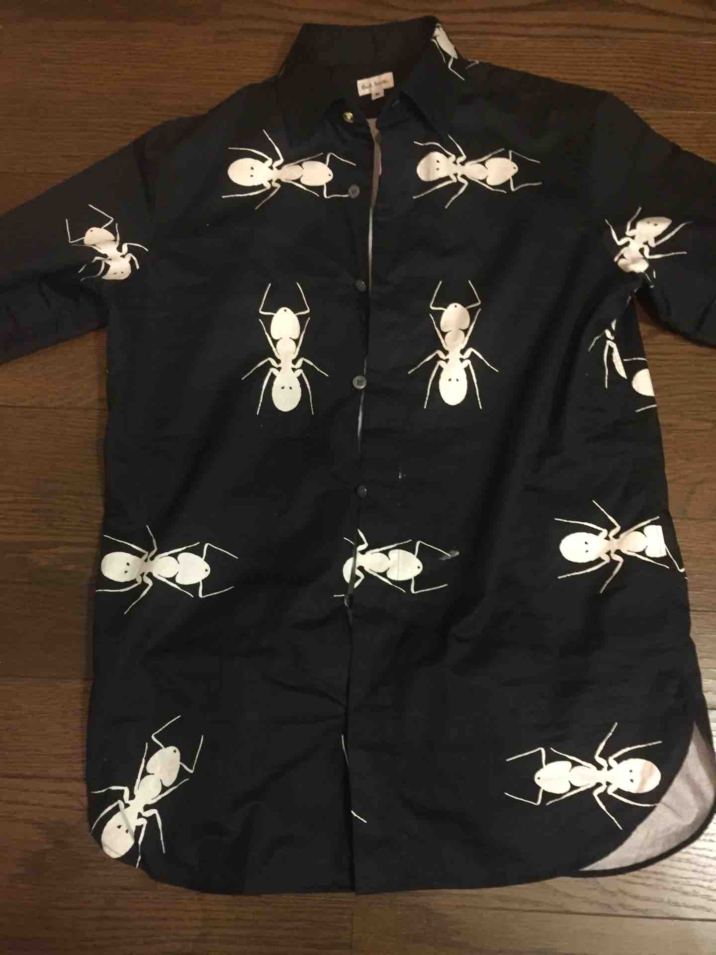 ポールスミスの蟻柄シャツ : 店主雑談