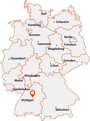 Stuttgart-Karte