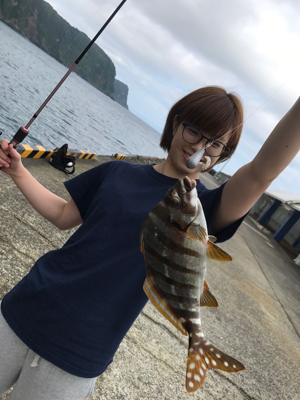 夏合宿 伊豆大島 早稲田大学 釣りサークル 早大釣の会