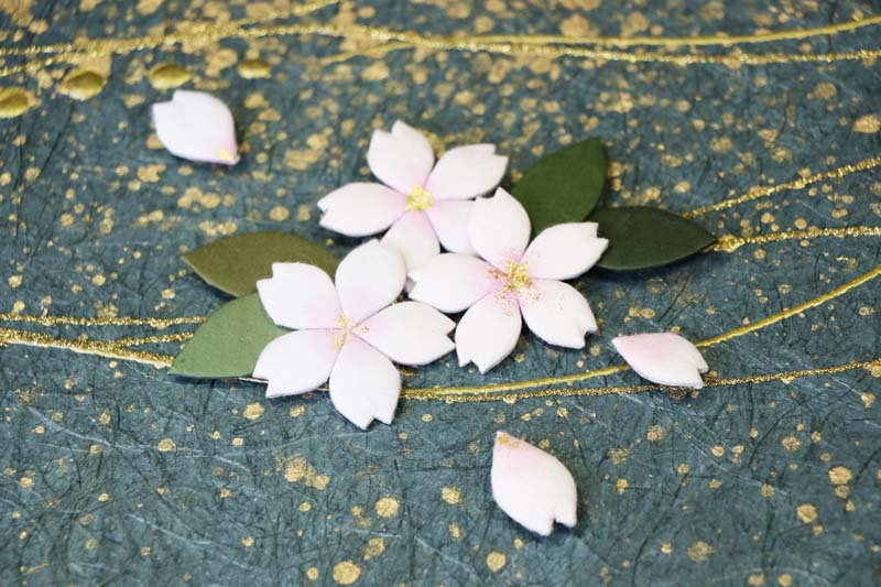 桜パーツがかわいい 創作インテリア和紙アートパネル ご依頼品 浅倉紙業株式会社 ショールーム 紙あさくら のブログ 桜パーツがかわいい 創作インテリア和紙アートパネル ご依頼品 浅倉紙業株式会社 ショールーム 紙あさくら のブログ