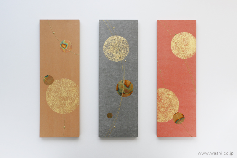 結納品リメイクで結婚式のおもてなし 弁柄染めアートパネル 浅倉紙業株式会社 ショールーム 紙あさくら のブログ