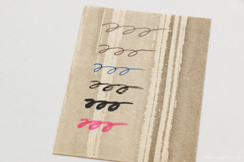 1枚ずつ違う柄が楽しめる「墨デザイン和紙名刺・カード」新入荷 : 浅倉紙業株式会社 （ショールーム 紙あさくら）のブログ