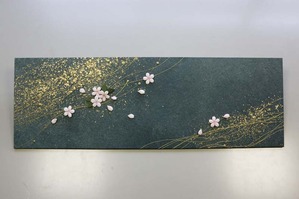 組み合わせるとより一層綺麗です(桜の和紙アートパネル)