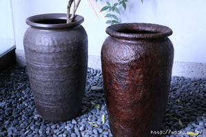 和紙の壺