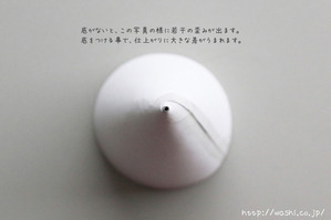 【DIY 和紙照明・あかり】製作型を作る(7:底の部分を作る。チップボール紙使用) (1)