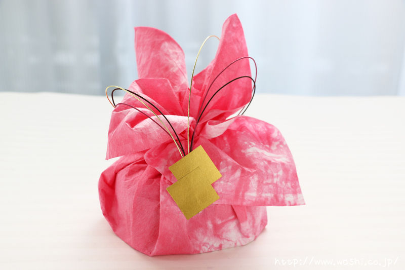 和紙を使ったバレンタインラッピングの方法 箱物 小袋を包むタイプ 浅倉紙業株式会社 ショールーム 紙あさくら のブログ