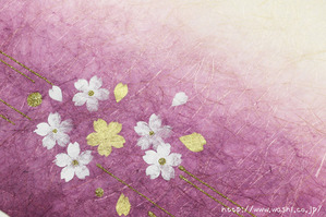 年中通して愛される桜柄(創作和紙)