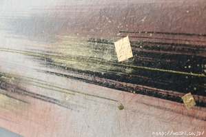 JAPANESE PAPER ART PANEL For living room /SUMI(墨) (3)