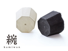 和紙の花器kamiwan