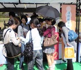 おしゃれメッセ、工房楽市の弊社ブースの様子