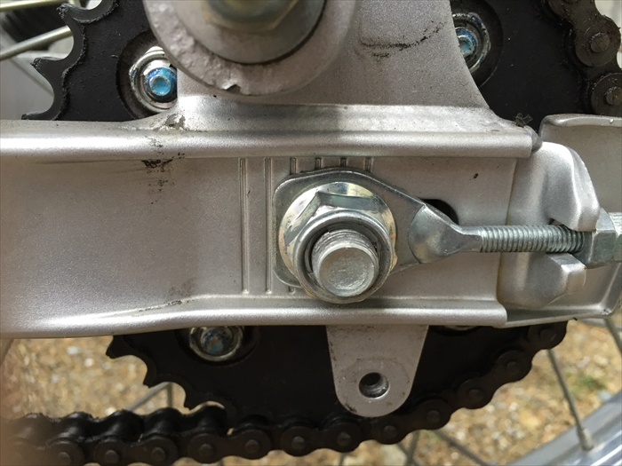 スーパーカブ110のチェーン調整の巻 わちゃわちゃわせう