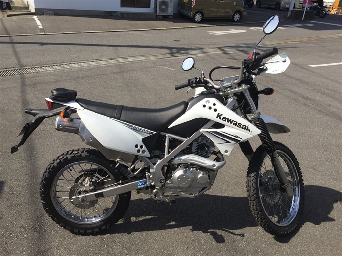 カワサキ Dトラッカー125 原付二種 オフ車 自賠付 KLX125 カワサキ
