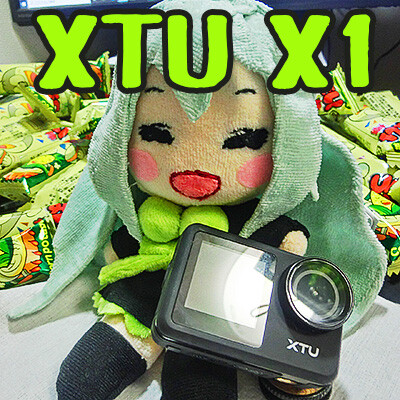 4Kも映せるアクションカメラ『XTU MAX(X1))』をリアカメラで使ってみた 
