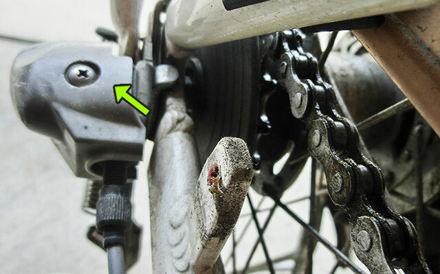 かんたん! 電動アシスト自転車の内装3段シフターの調整とワイヤー交換