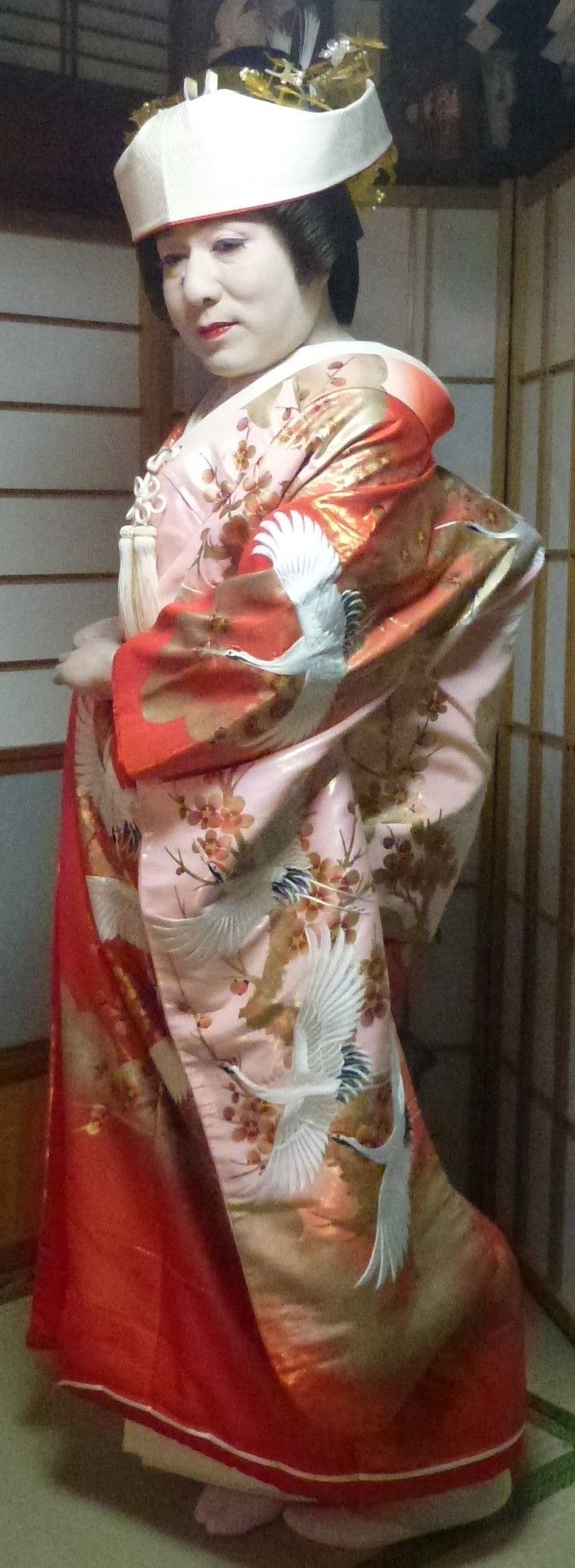 色打掛でのおからげ姿 : 和装花嫁が好きな女装者のblog