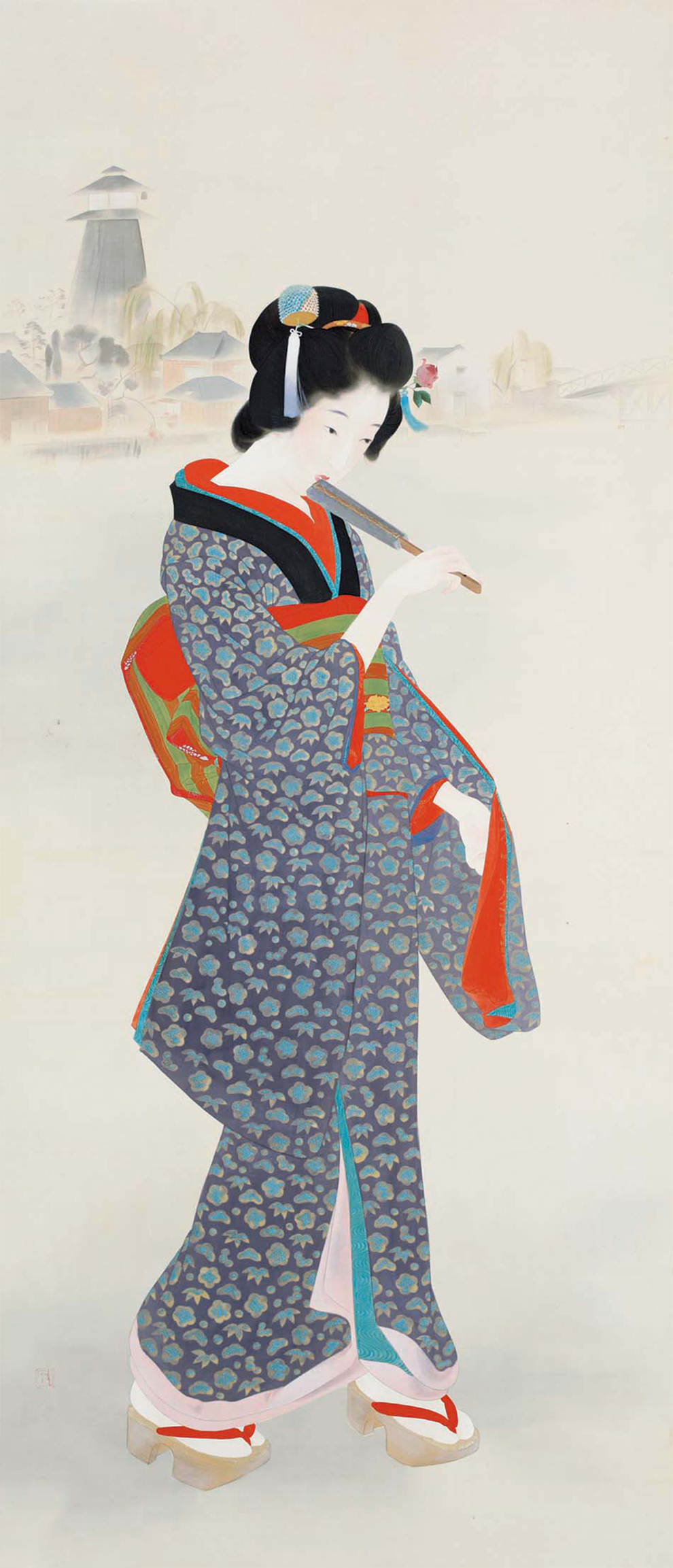 卸売 没後50年 マーケティング 時々 晴れ : その3 鏑木清方展 絵画
