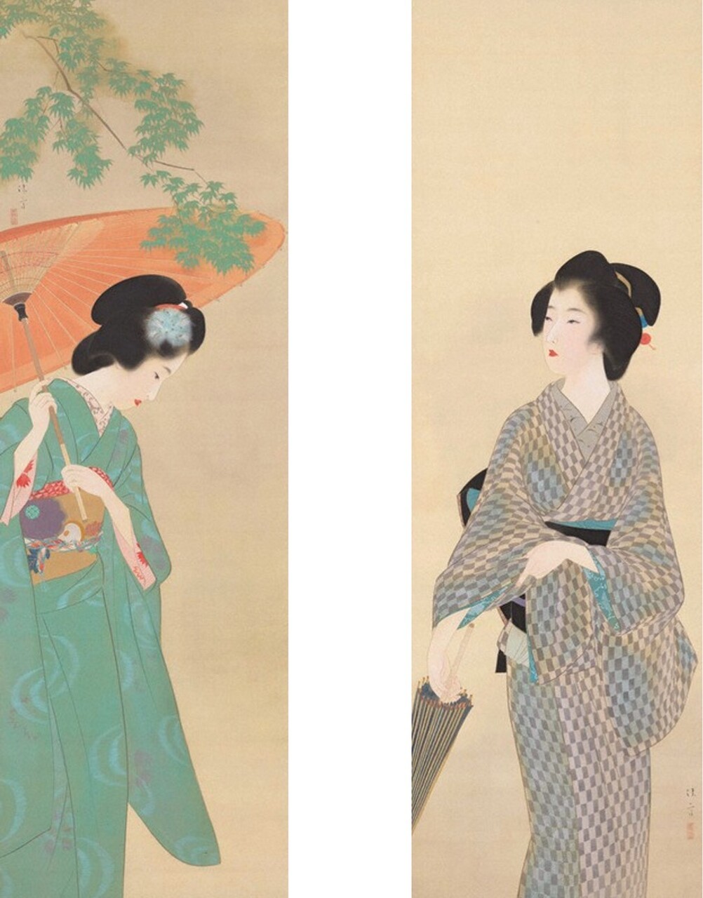 没後50年 鏑木清方展 その3 : 晴れ 時々 マーケティング
