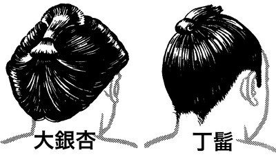40-1大銀杏丁髷