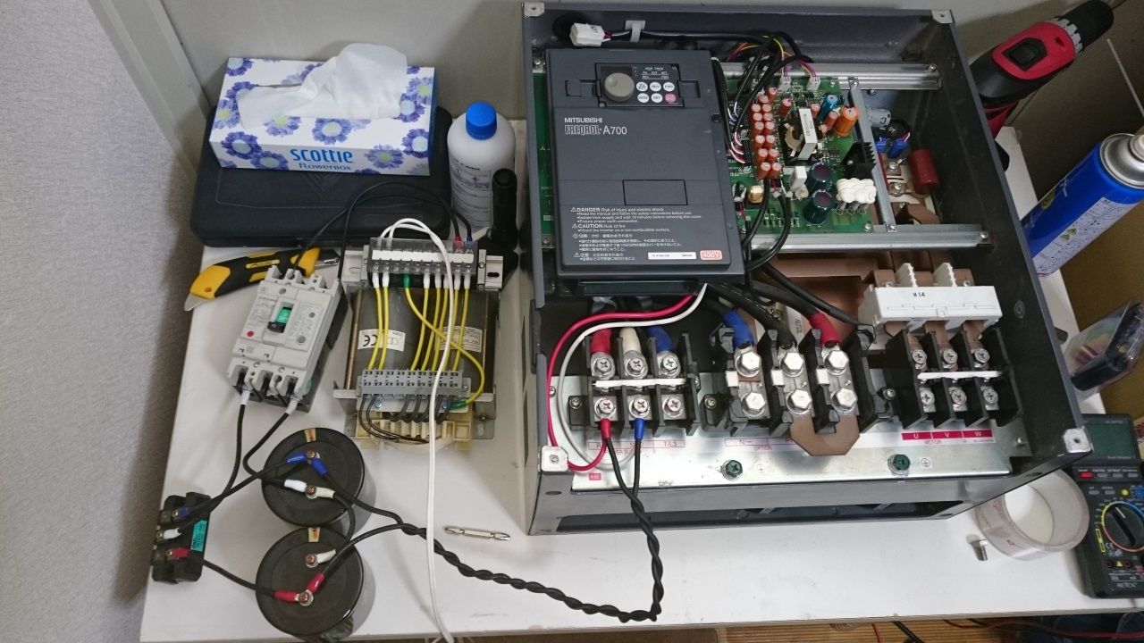 55kWの三相汎用インバータを分解してみる : わたネット