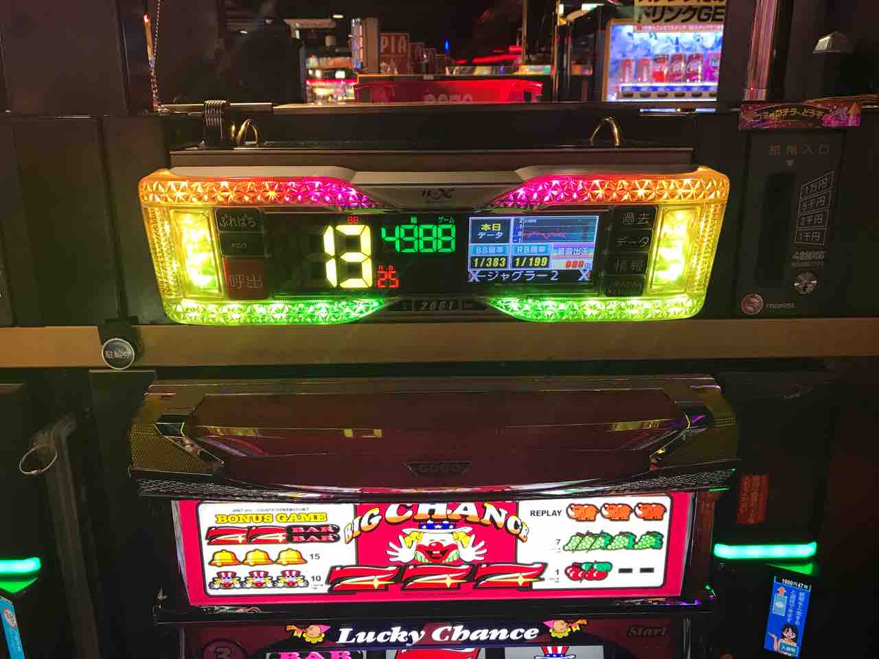 ペカリまくり バケ先行のゴーゴージャグラー打ってみた パチスロギリギリ生活回胴日記blog