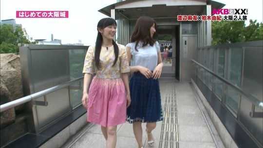 まゆゆきりん大阪二人旅13