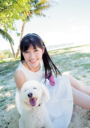 渡辺麻友と犬