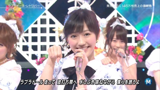 Mステ渡辺麻友40