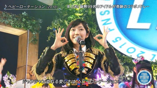 FNS THE LIVE_渡辺麻友7