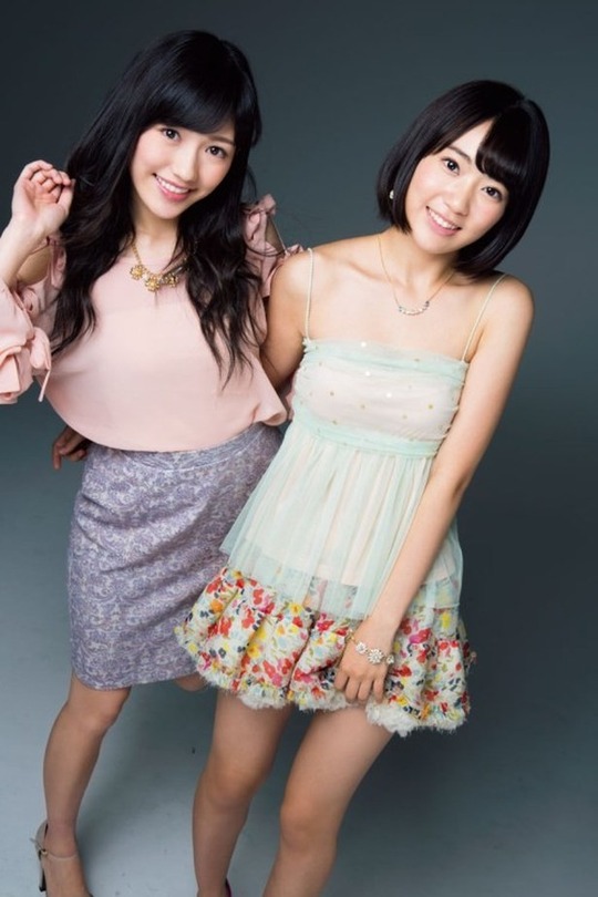 渡辺麻友と宮脇咲良