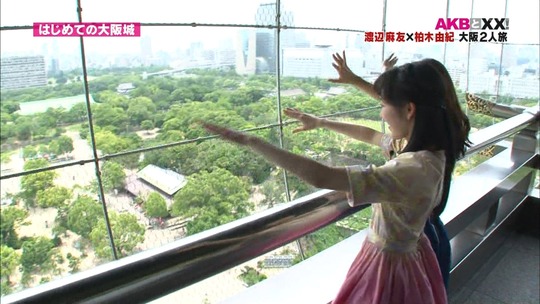 まゆゆきりん大阪二人旅17