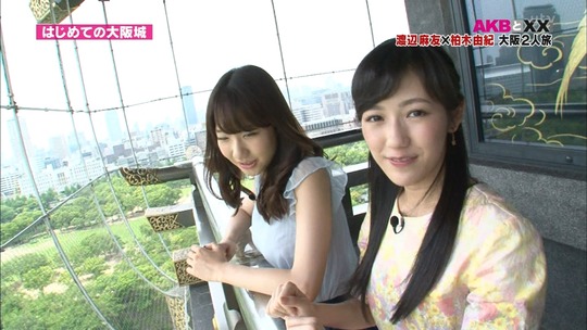 まゆゆきりん大阪二人旅19