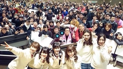 渡り廊下走り隊、ファンと集合写真