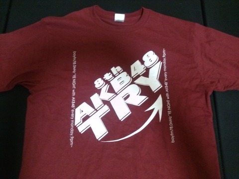 bayfm akb tシャツ